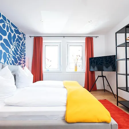 Bunter Hund - Zentrales Apartment, Parkplatz, Wintergarten, Kinderzimmer Rothenburg ob der Tauber